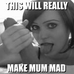 Nothing Says Rebel Goth Phase Like Fucking Your Brother, Right Sis? - Gif Teen Pussy Bent Handjob Fit Gifs Gif