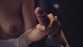 She Looks Amazing Giving Him That Handjob - Motherless Handjob Cumshot Gif