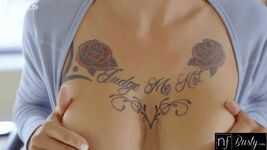 Busty Lesbian Seducing Busty Teen - Sexy Big Boobs Rub - Nf Busty - Squirting Babe Anna Bell Peaks Hot Fuck!
